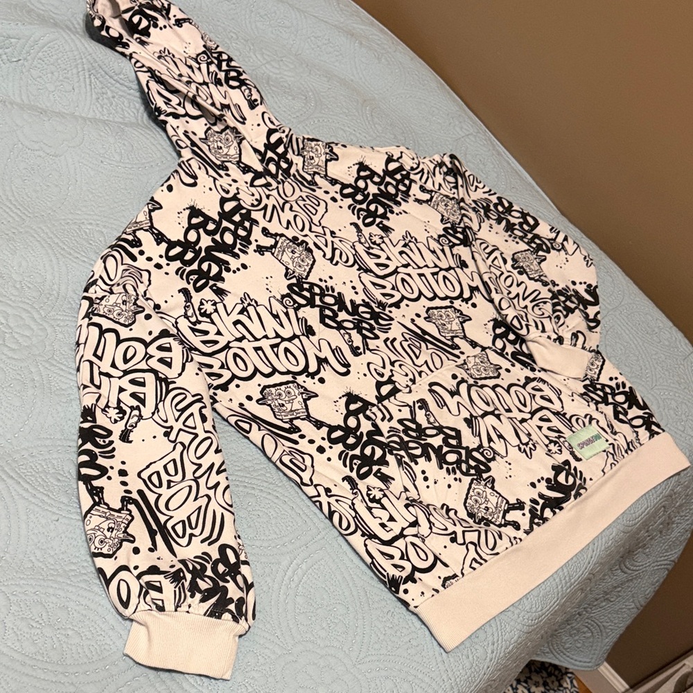 Graphic SpongeBob H&M Print Hoodie